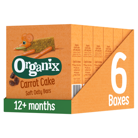 Carrot Cake Soft Oaty Bars Case