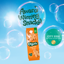 Load image into Gallery viewer, Organix Mini Gingerbread Men Biscuits Toddler Snacks Multipack 5x20g 12 months+
