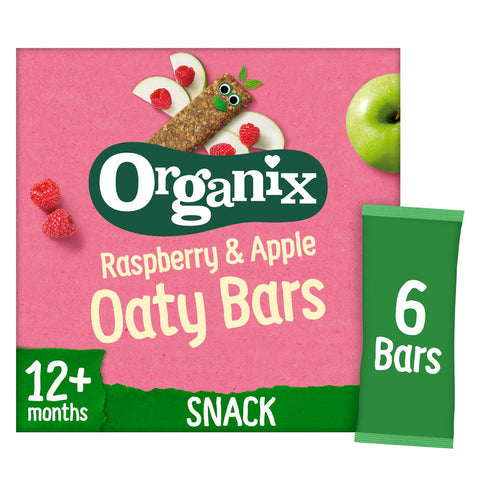 Raspberry & Apple Soft Oaty Bars (6 pack)