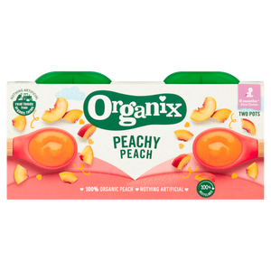 Organix Peachy Peach (2x100g)