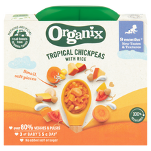 Load image into Gallery viewer, Organix Tropical Chickpeas with Rice (190g)
