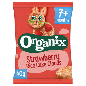 Organix Strawberry Rice Cake Clouds Case