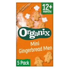 Load image into Gallery viewer, Mini Gingerbread Men Biscuits Multipack Case of 4 x (5 packs of 25g)
